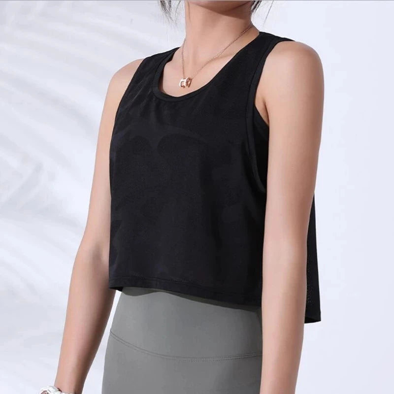 Women’s Camouflage Mesh Workout Tank