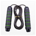 Adjustable Steel-Cable Jump Rope with Foam Handles