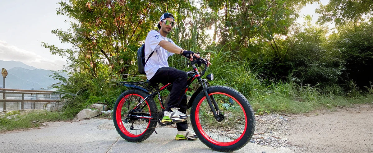 EOEOTWO E01 26-Inch Fat Tire Electric Bike