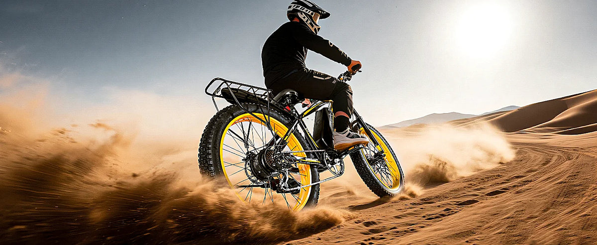 EOEOTWO E01 26-Inch Fat Tire Electric Bike