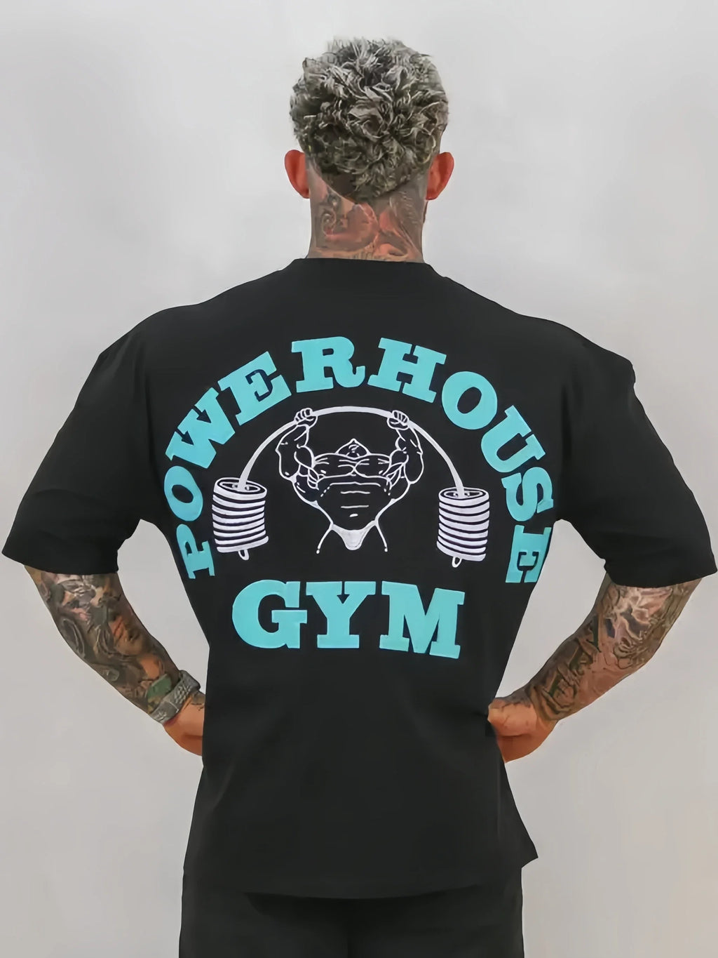 Men’s Cotton Crew-Neck Gym T-Shirt