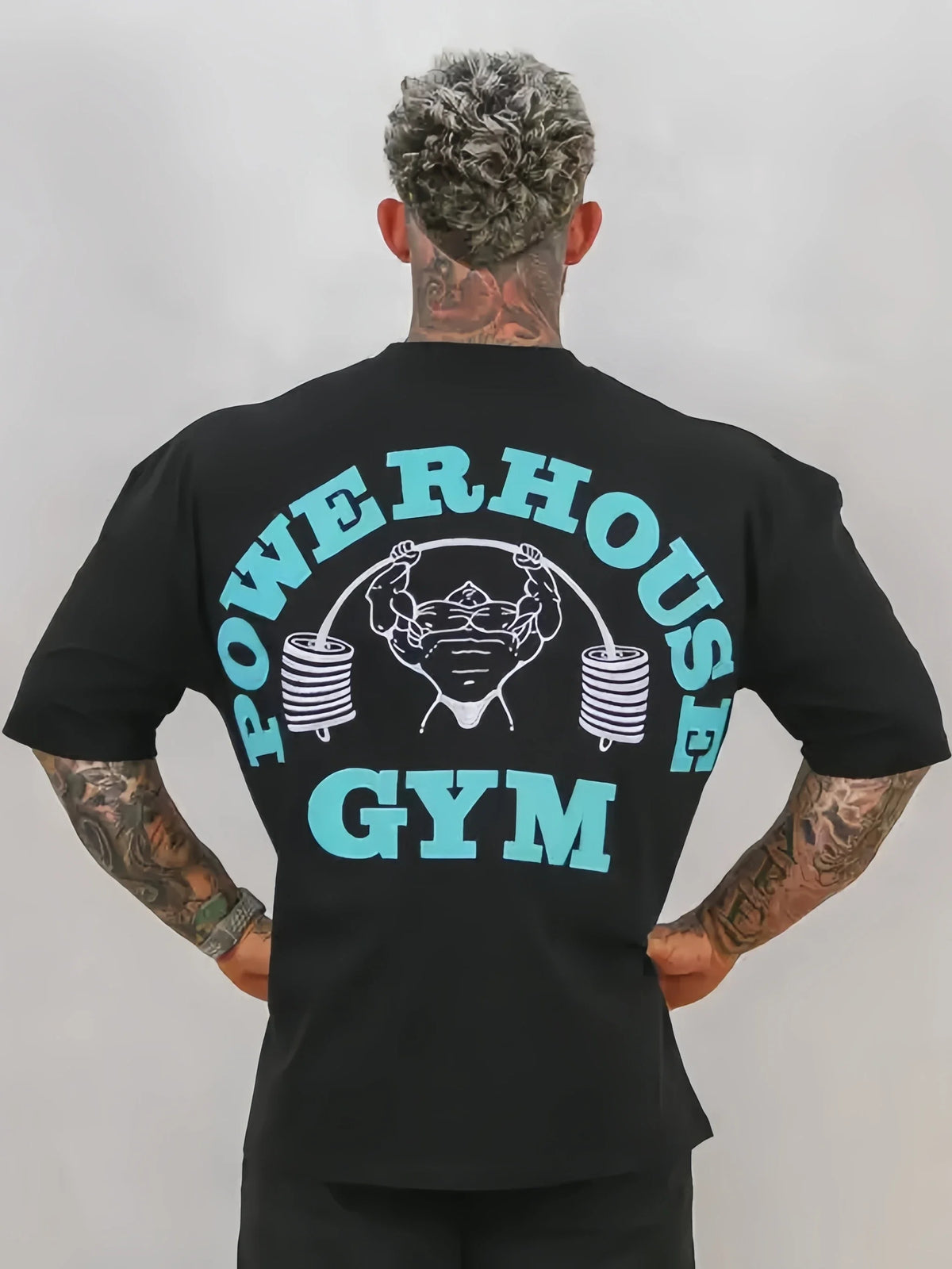 Men’s Cotton Crew-Neck Gym T-Shirt