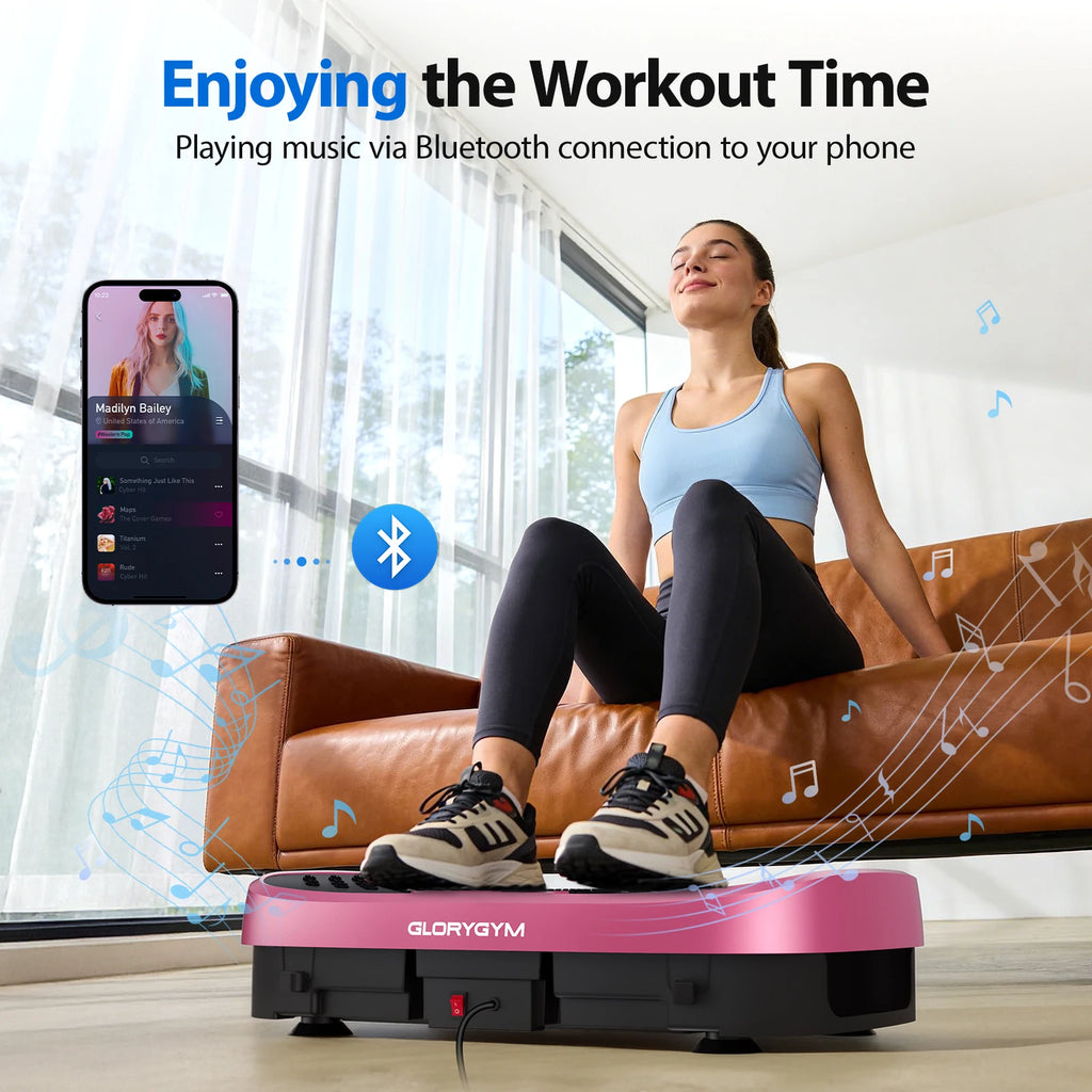 Vibration Plate Exercise Machine with 120 Speed Levels