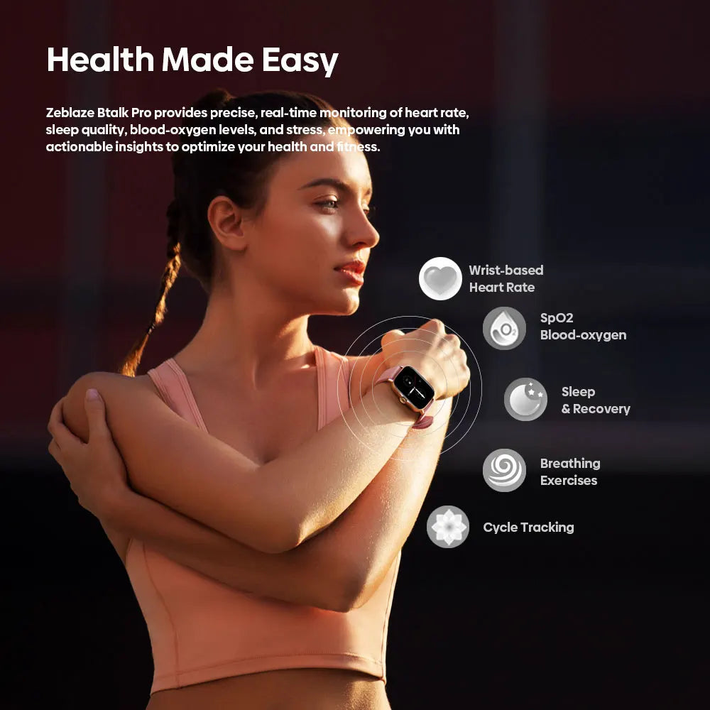 Zeblaze Btalk PRO Smartwatch with Bluetooth Calling