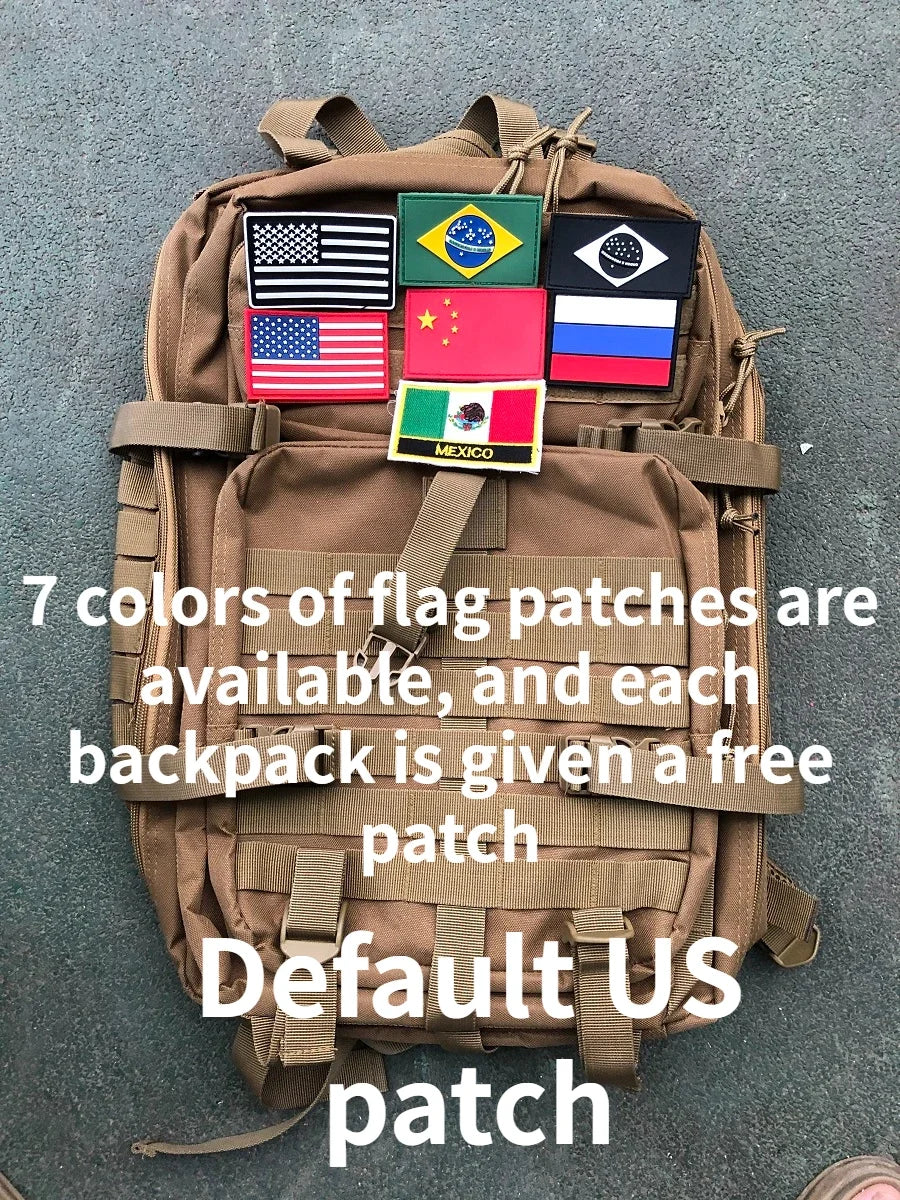 Tactical MOLLE Backpack – 25L & 50L