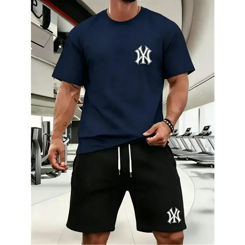 Men’s Quick-Dry T-Shirt & Shorts Set