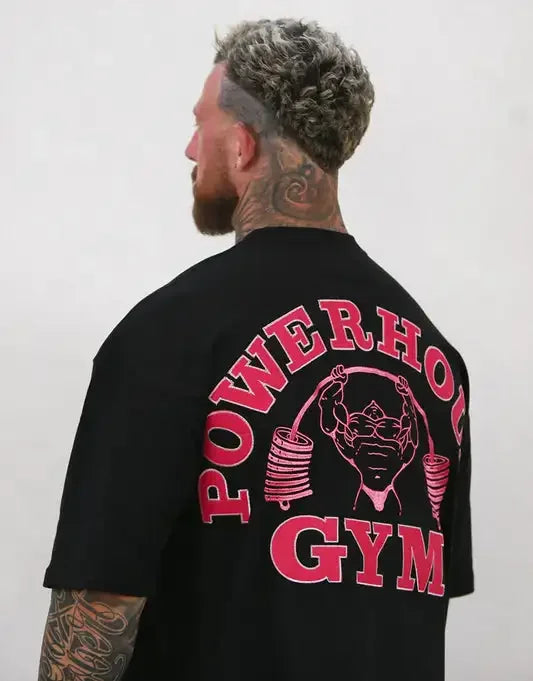 Men’s Cotton Crew-Neck Gym T-Shirt