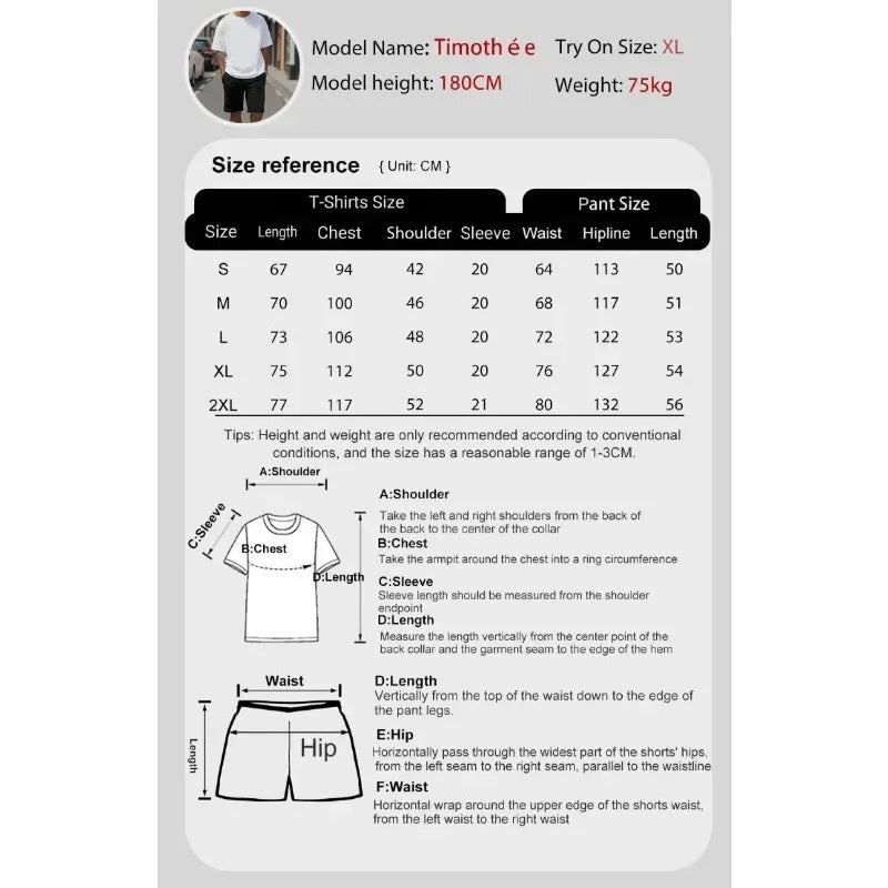 Men’s Quick-Dry T-Shirt & Shorts Set