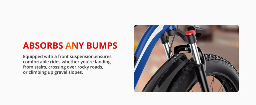 AMYET EB26 26-Inch Fat Tire Electric Bike