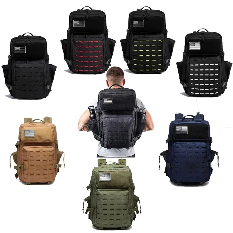 Tactical MOLLE Backpack – 25L & 50L