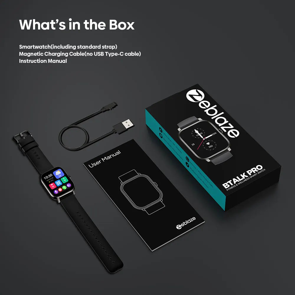 Zeblaze Btalk PRO Smartwatch with Bluetooth Calling