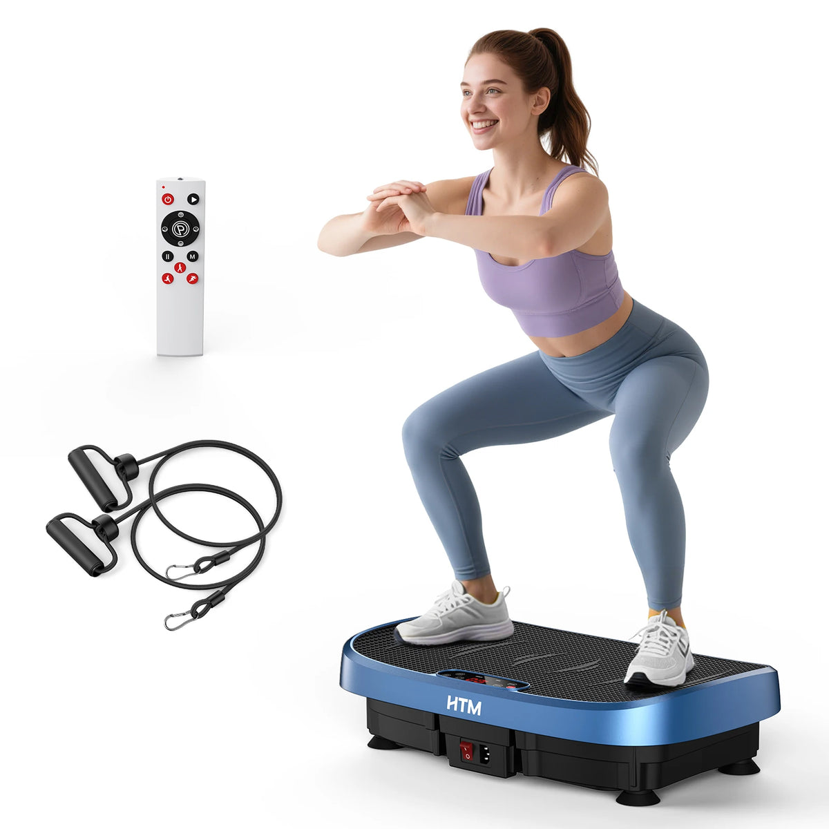 Vibration Plate Exercise Machine with 120 Speed Levels